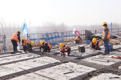 人勤春来早:京雄高速全力推进工程建设
