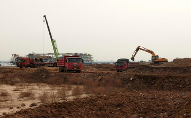 防疫生产同推进!中建筑港日照区域工程建设驶入快车道